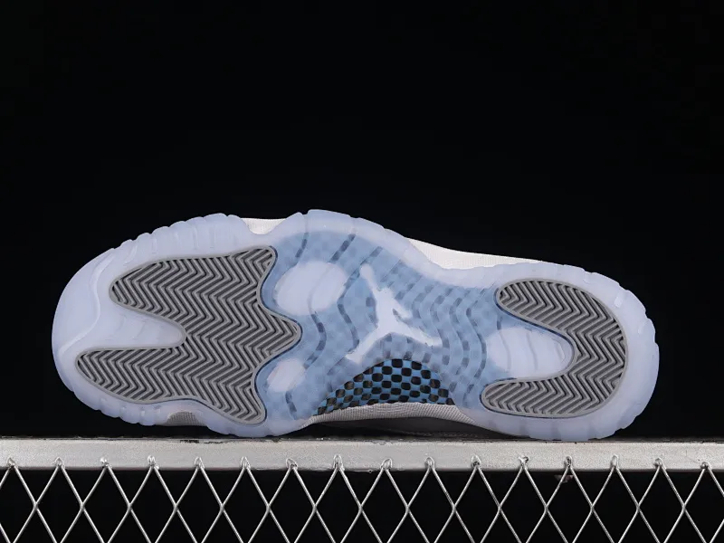 All categories Air Jordan Jordan series basketball shoes Air Jordan 11 pure original version Air Jordan 11 Low "Cement Grey" AJ11 Joe 11 cool gray low-top basketball shoes AV2187-140